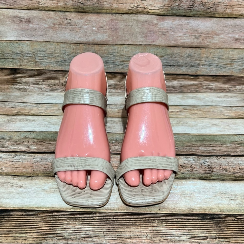 Everlane Embossed Lizzard Sandals - Picture 6 of 7